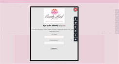 Desktop Screenshot of beautymarkorganics.com